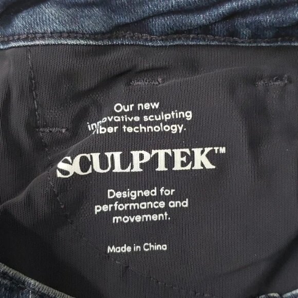 Athleta Sculptek Skinny Blue Denim Jeans - Picture 5 of 10